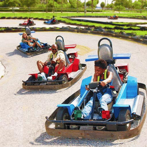 Hotels Near Norcross GA Attractions featuring Malibu Grand Prix go-kart racing experience for family entertainment